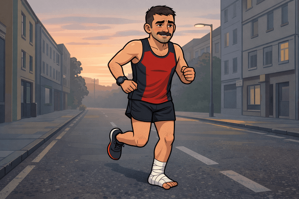 Running with plantar fasciitis: all the pain and limited gain