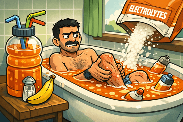 Neuromuscular fatigue cramps: why fast runners cramp despite sorting their electrolytes