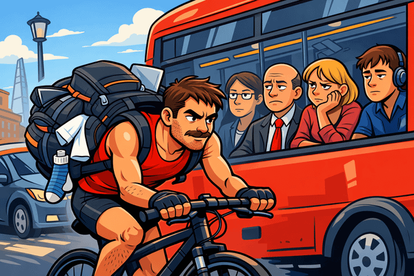 Fitting training into a busy schedule: a guide to becoming pleasantly unhinged