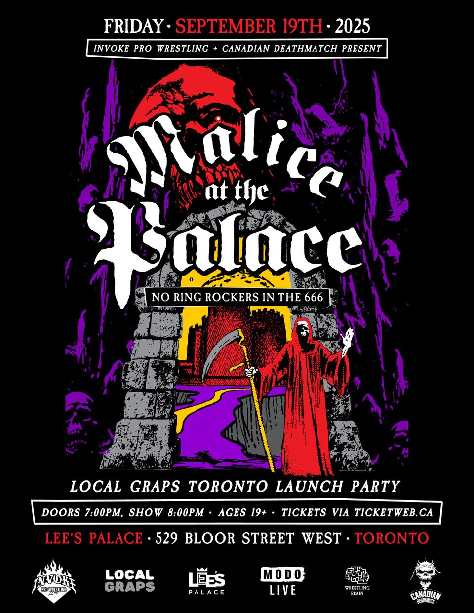 MALICE AT THE PALACE: NO RING ROCKERS IN THE 666