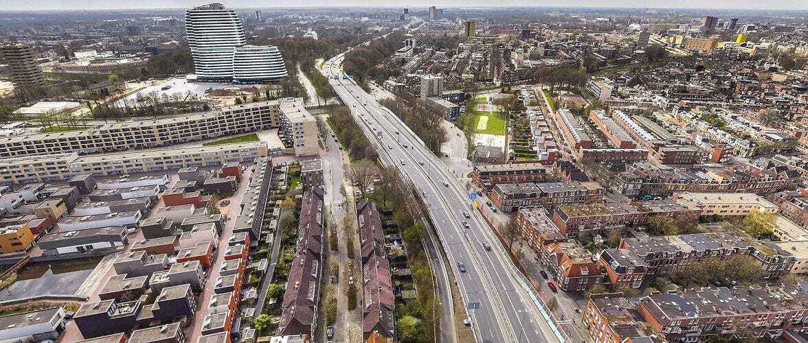 Zuiderplantsoen Almost Completed, A Green Park to Replace Highway