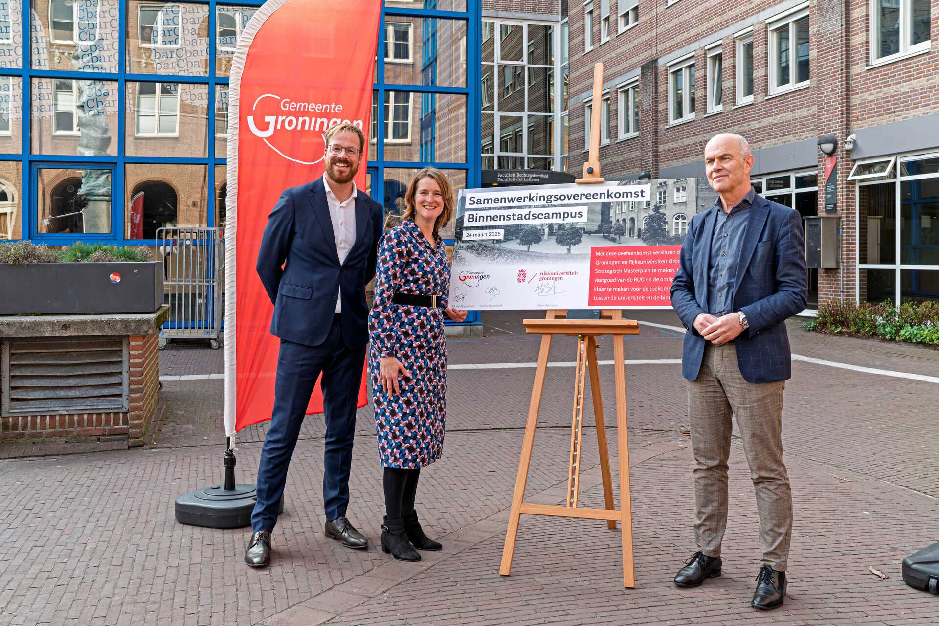 Municipality and RUG Join Forces to Develop New Inner City Campus