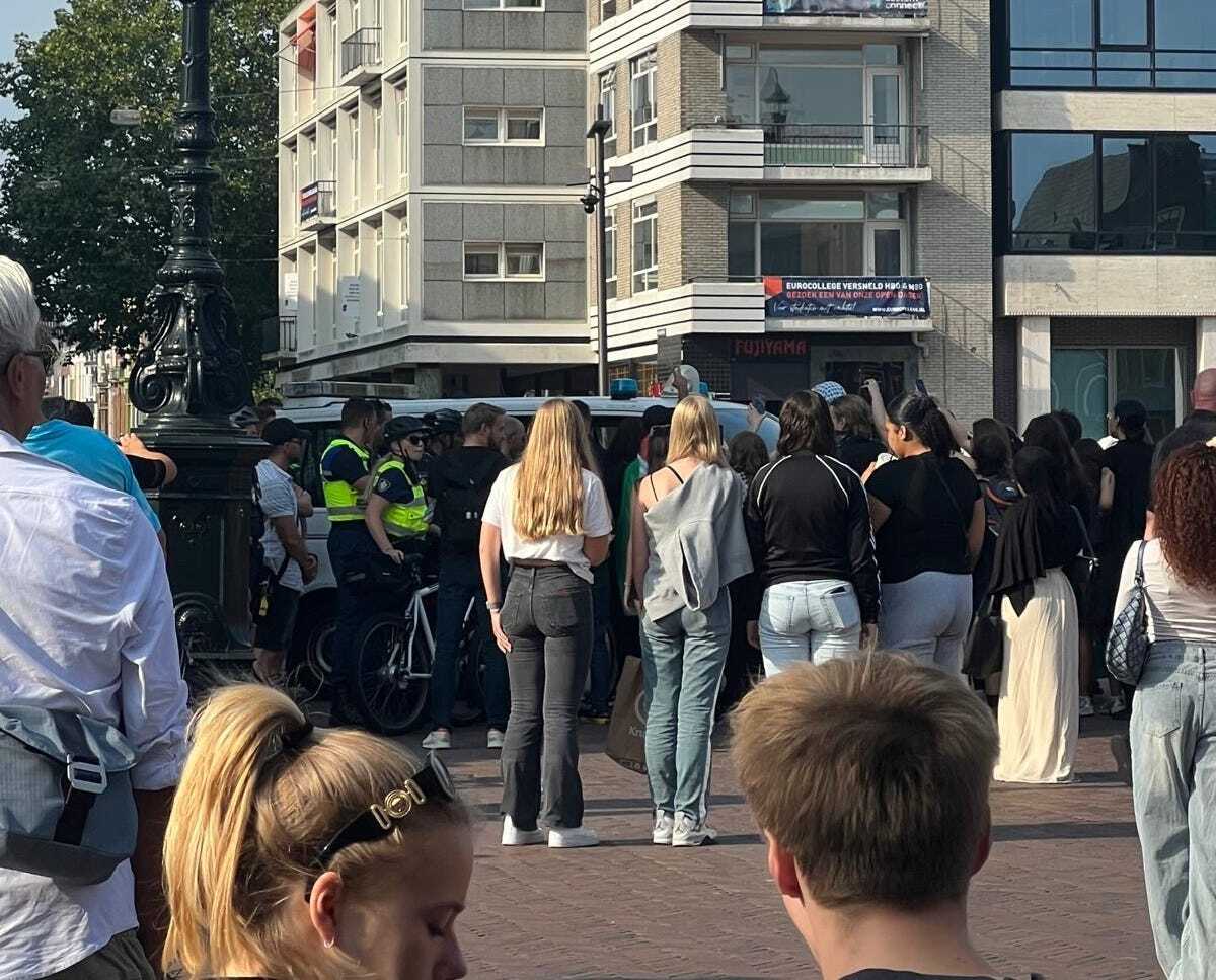 Despite Safety Measures, Students Rebelled With a Protest With Police Intervention