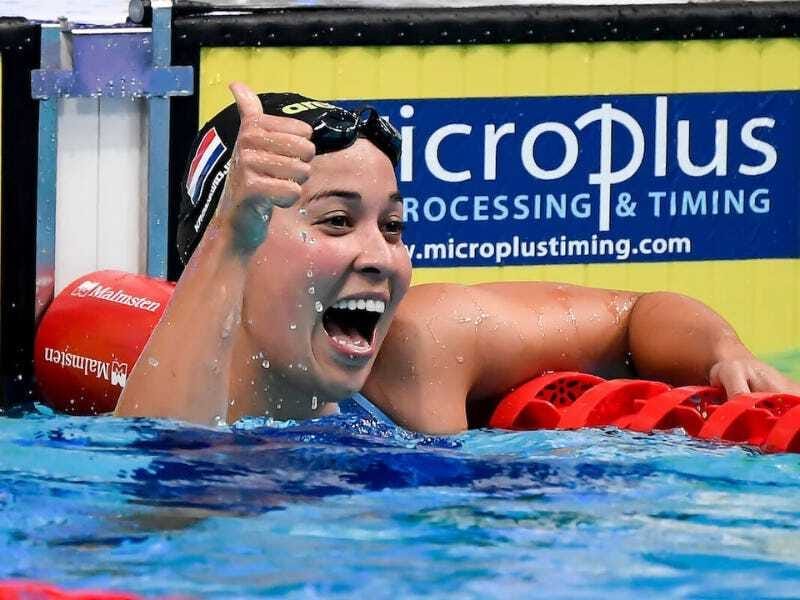 Ranomi Kromowidjojo, Dutch Olympic swimmer