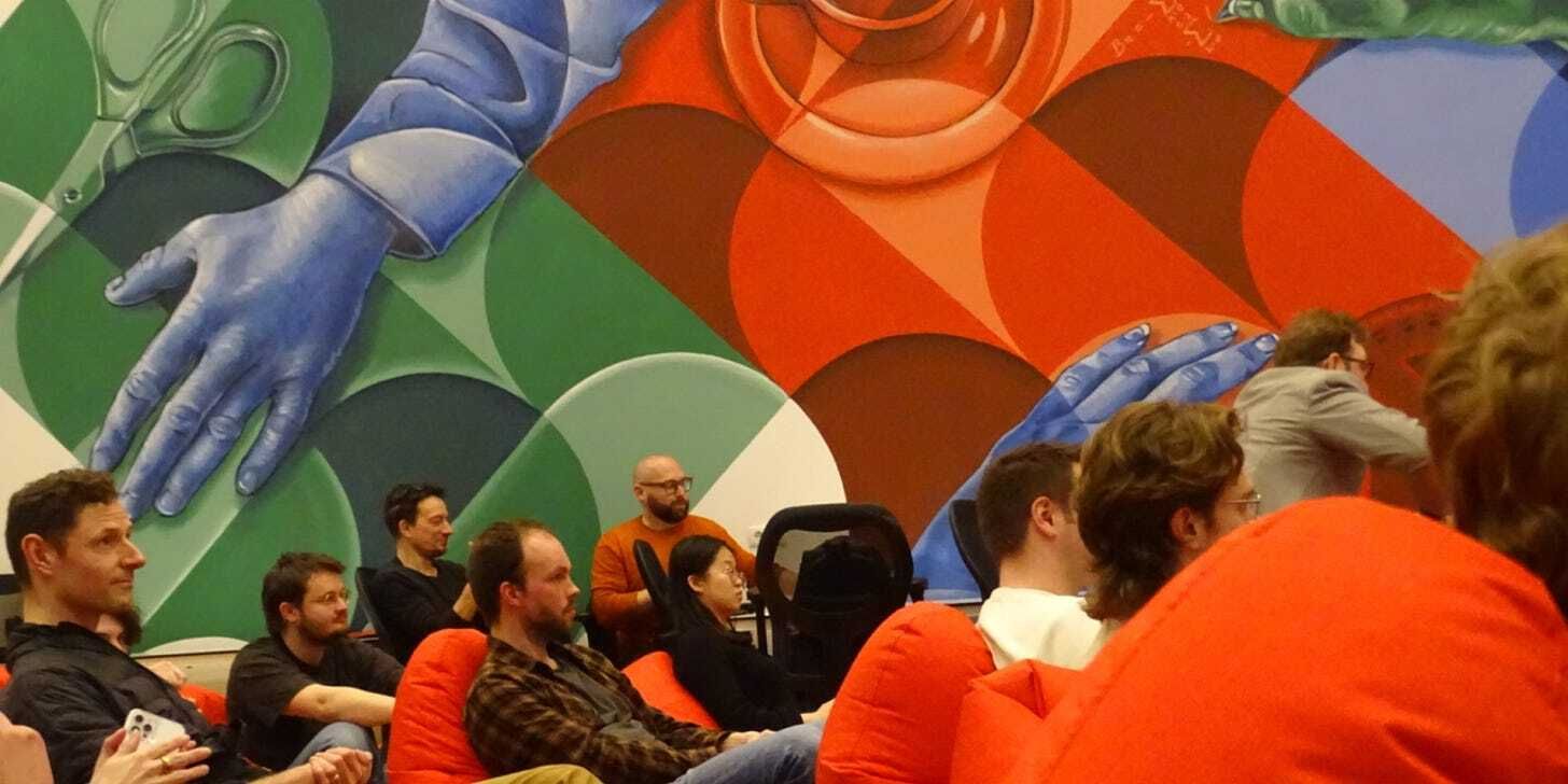 Workshop participants at Innokite engaging in a group session