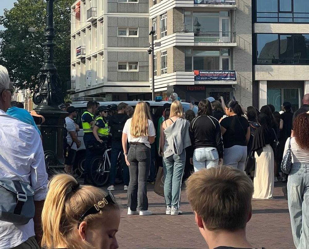 Despite Safety Measures, Students Rebelled With a Protest With Police Intervention post image