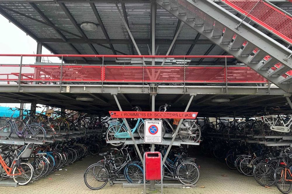 Bicycle Flat at Groningen Central Station Will Be Removed in January post image
