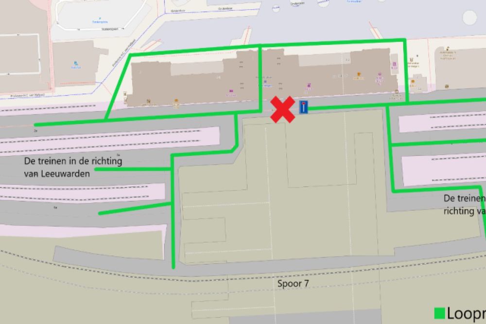 Groningen Central Station Renovations Bring Temporary Changes to Walking Routes post image