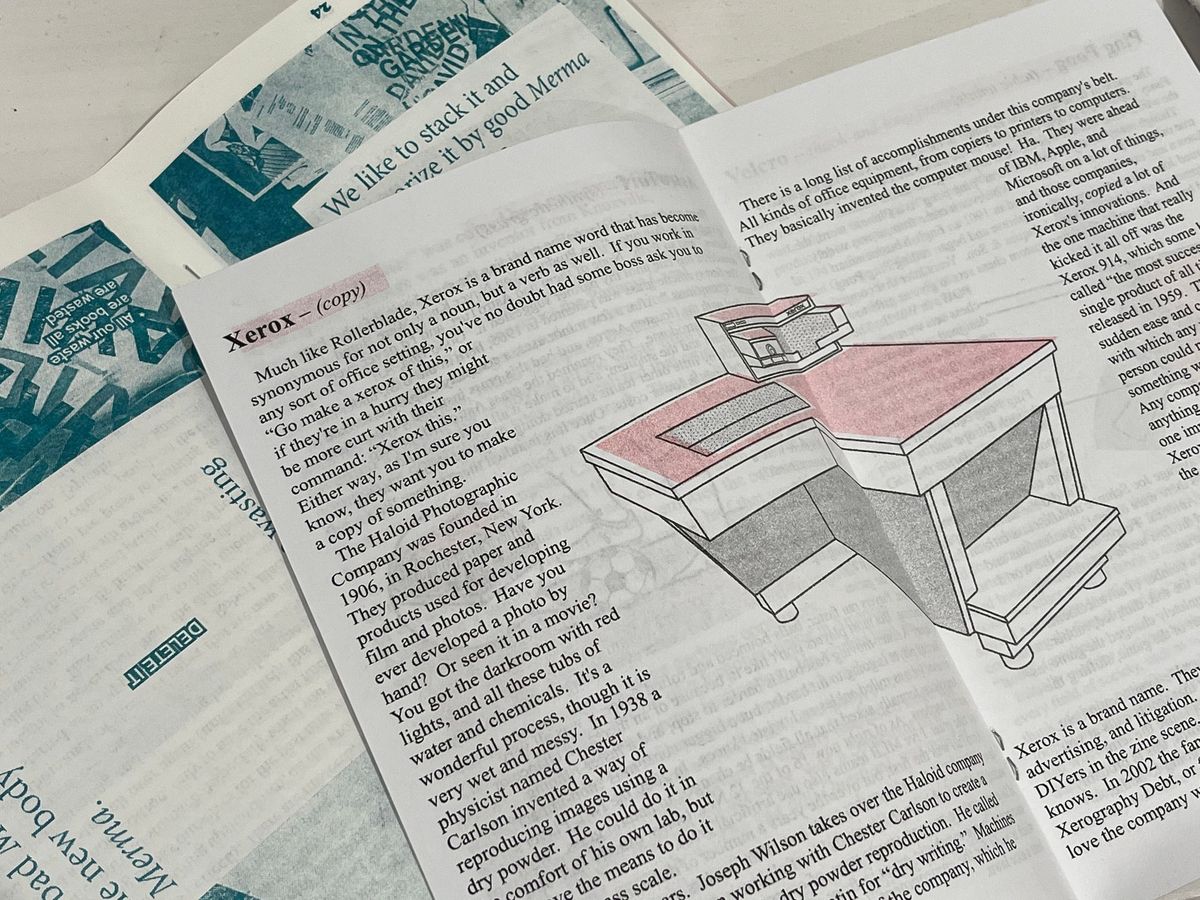 MRTW: Books and Zines and Things Like That