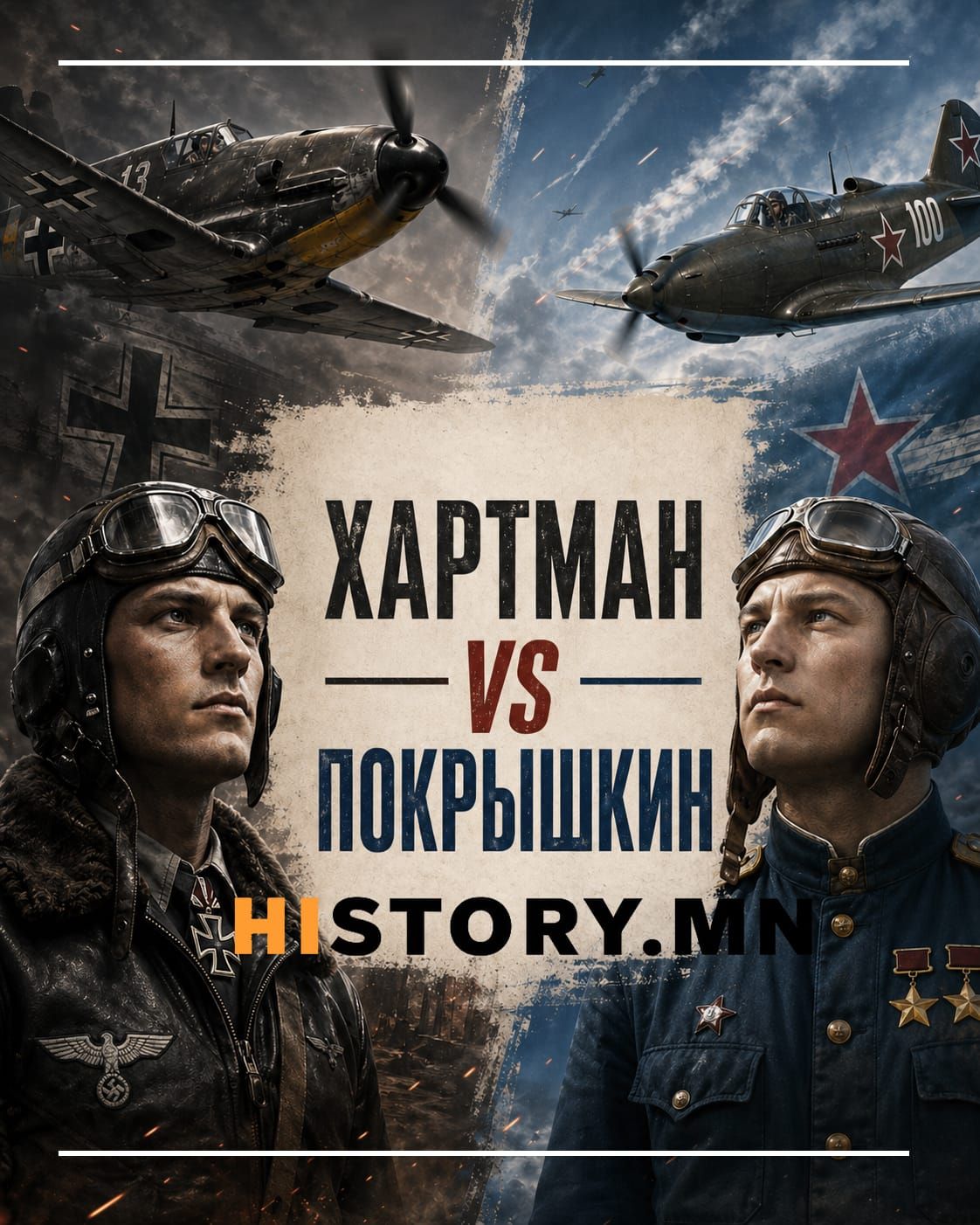 Хартман VS Покрышкин