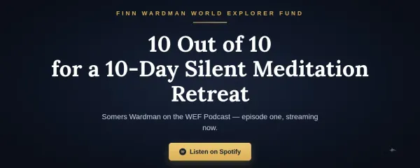 Hear what a 10-day retreat actually does to you — then come talk to us about going yourself.