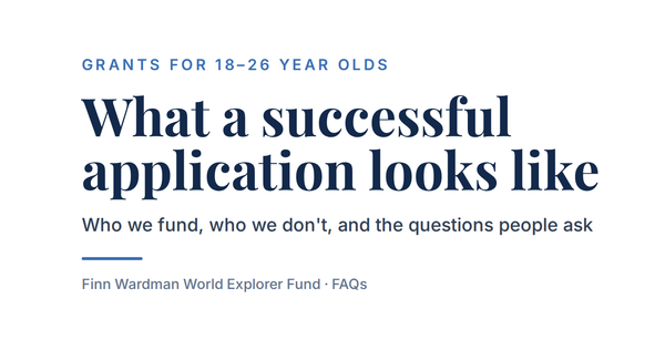 What types of applications we fund and don't fund