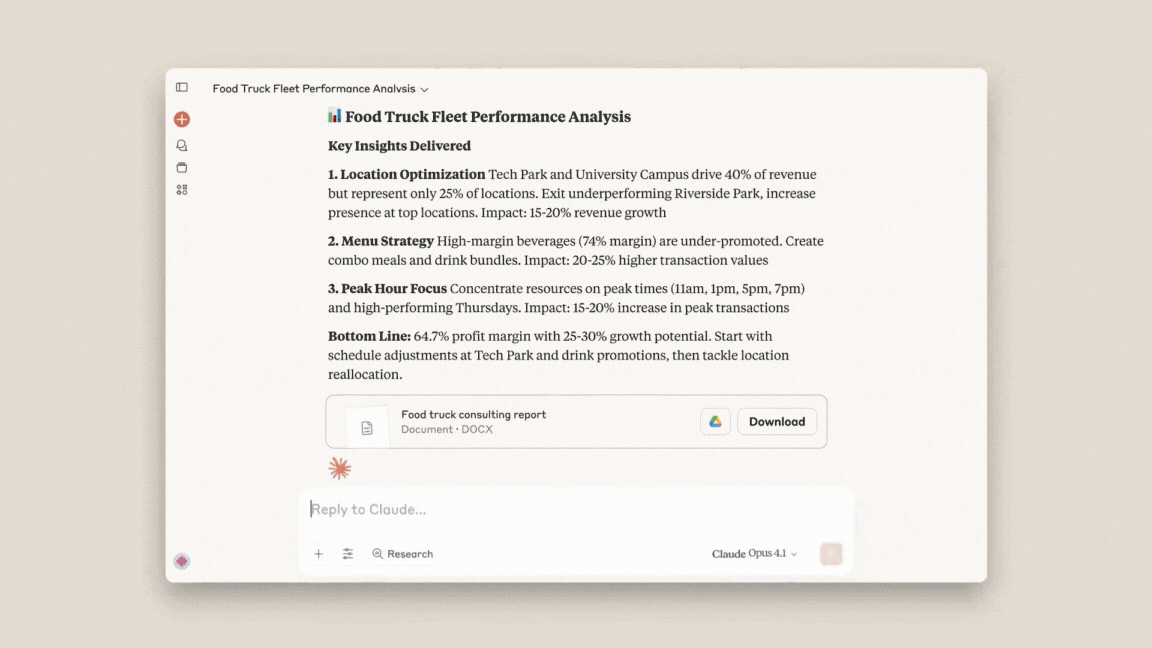 How to Use Claude's New File Builder to Create Excel, Word, PowerPoint, and PDFs