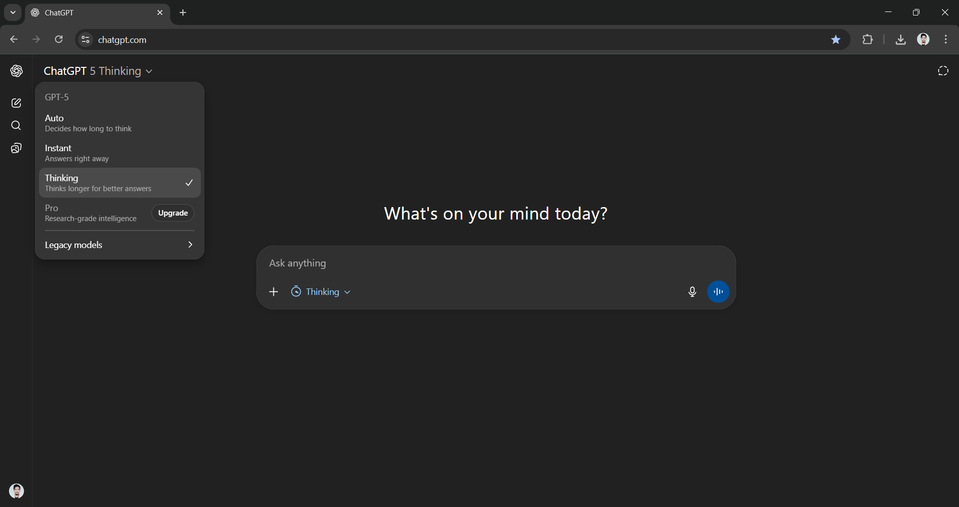 ChatGPT’s New Thinking Time