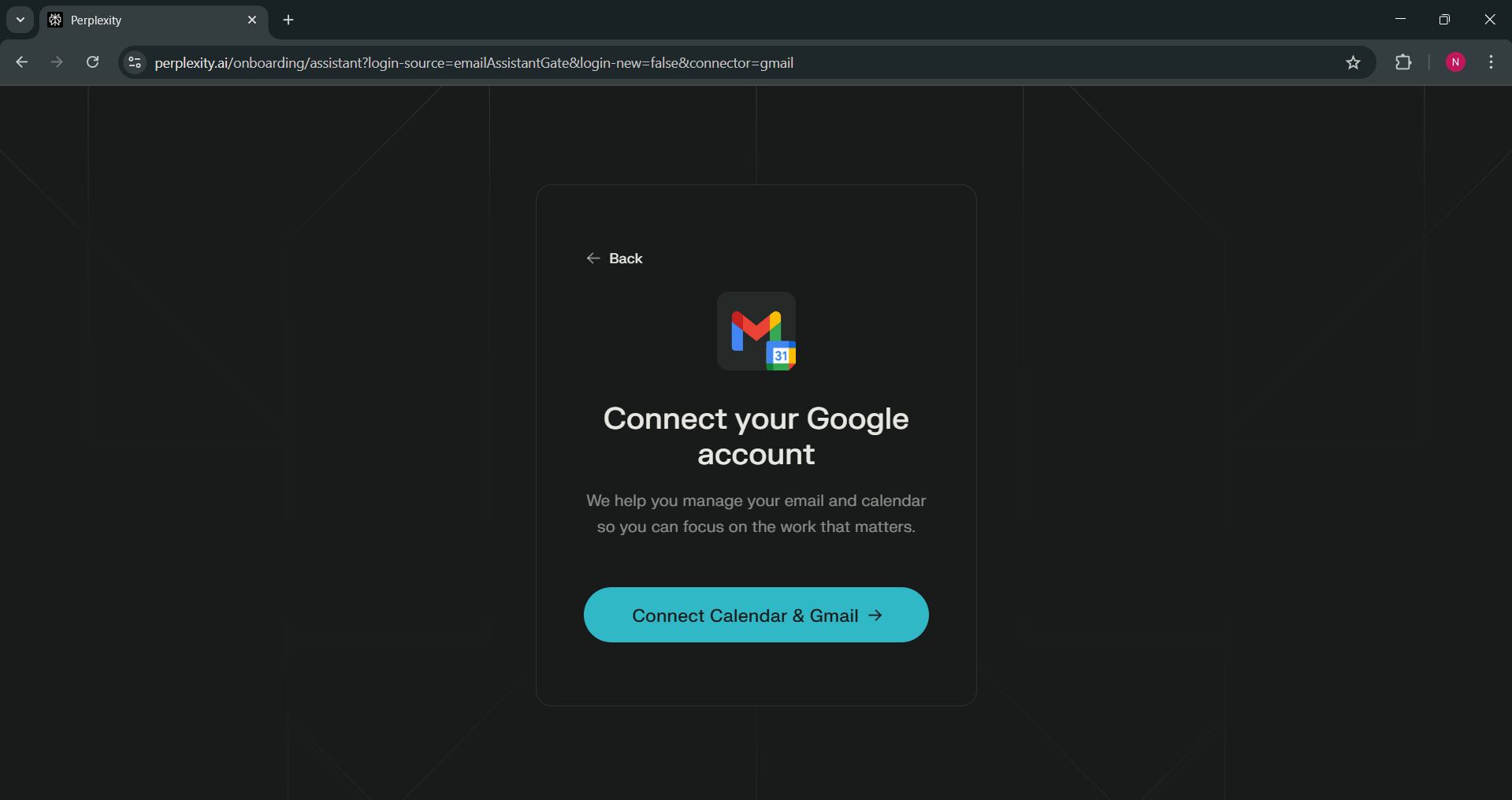 Perplexity Email Assistant