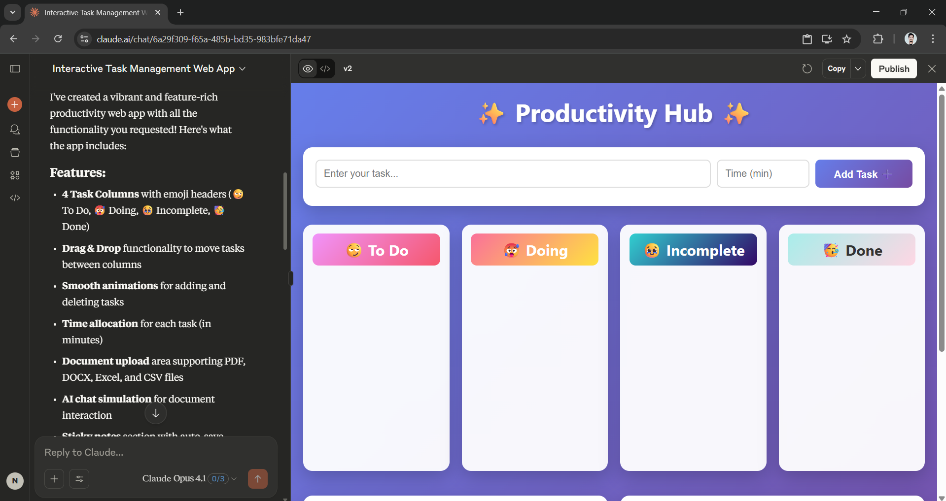 Step-by-Step Guide to Building AI-Powered Apps with Claude Artifacts (No-Code)
