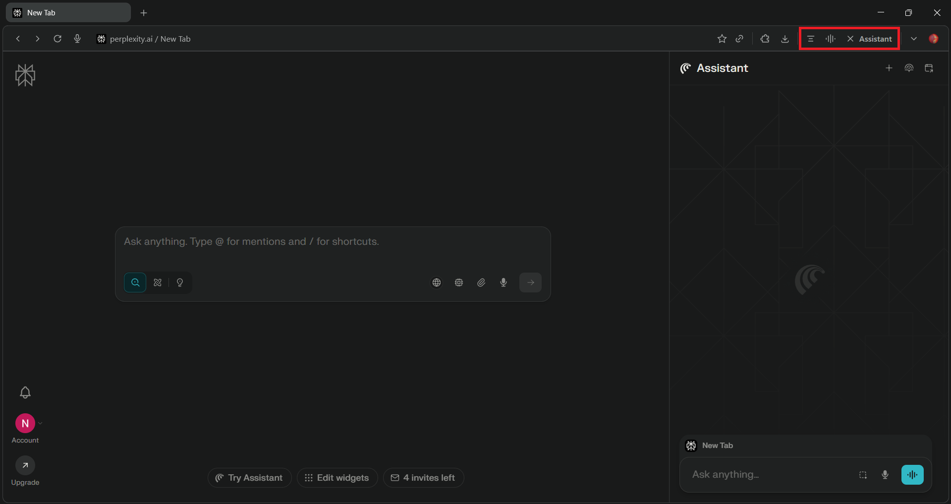 Perplexity Comet AI Browser Assistant