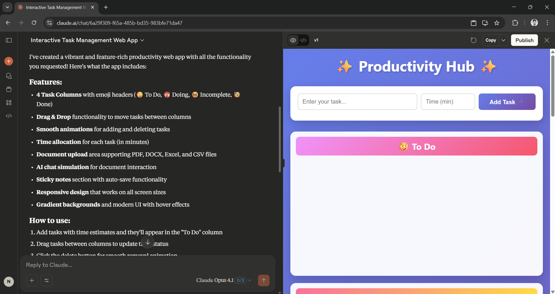Step-by-Step Guide to Building AI-Powered Apps with Claude Artifacts (No-Code)