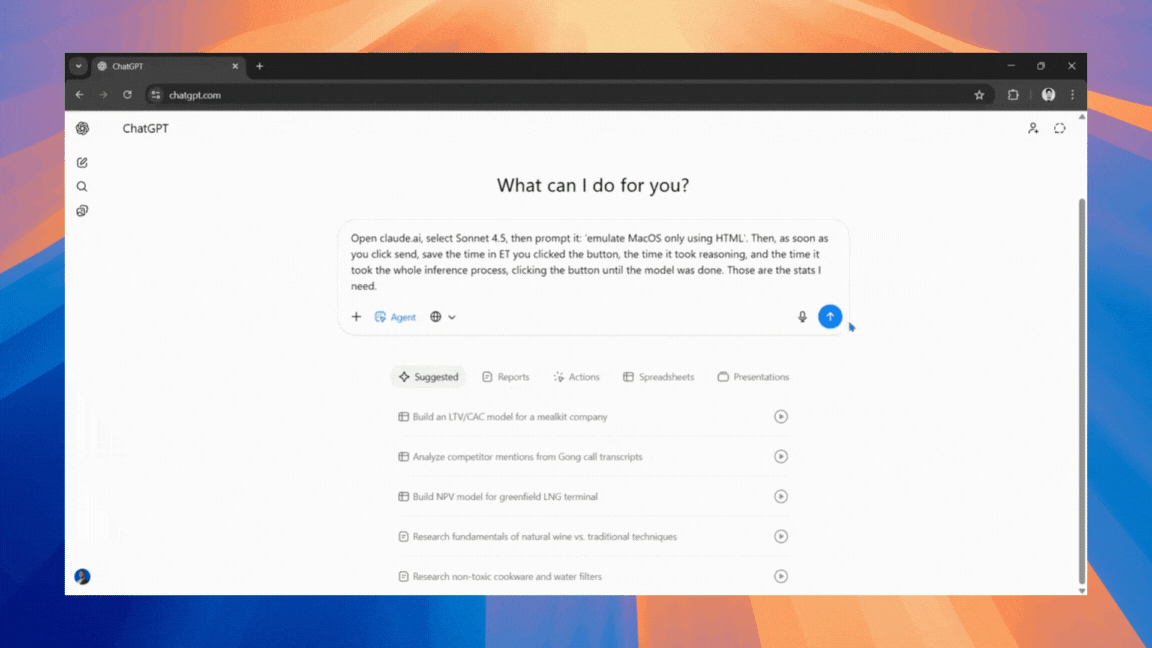 ChatGPT Agent Mode Run Claude AI to Automate a Full Workflow