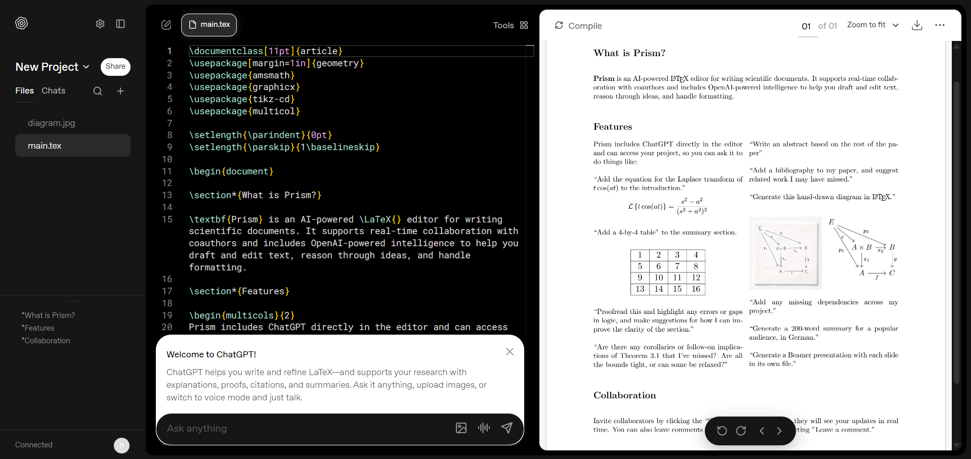 Meet OpenAI Prism, a Free New LaTeX-Native Workspace for Researchers (Powered by GPT‑5.2)