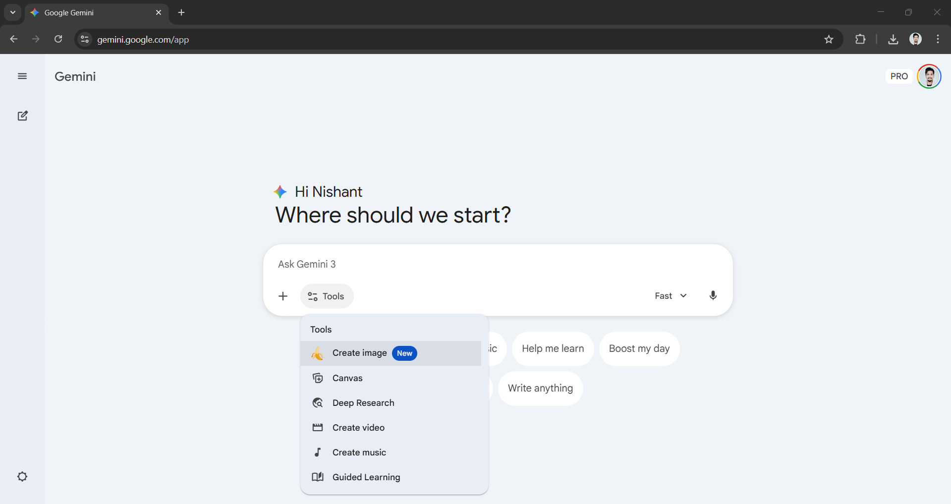 Nano Banana 2 in Gemini