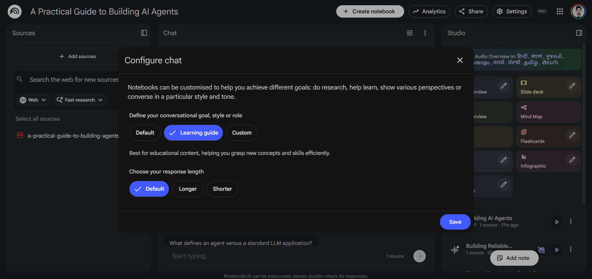 NotebookLM learning guide