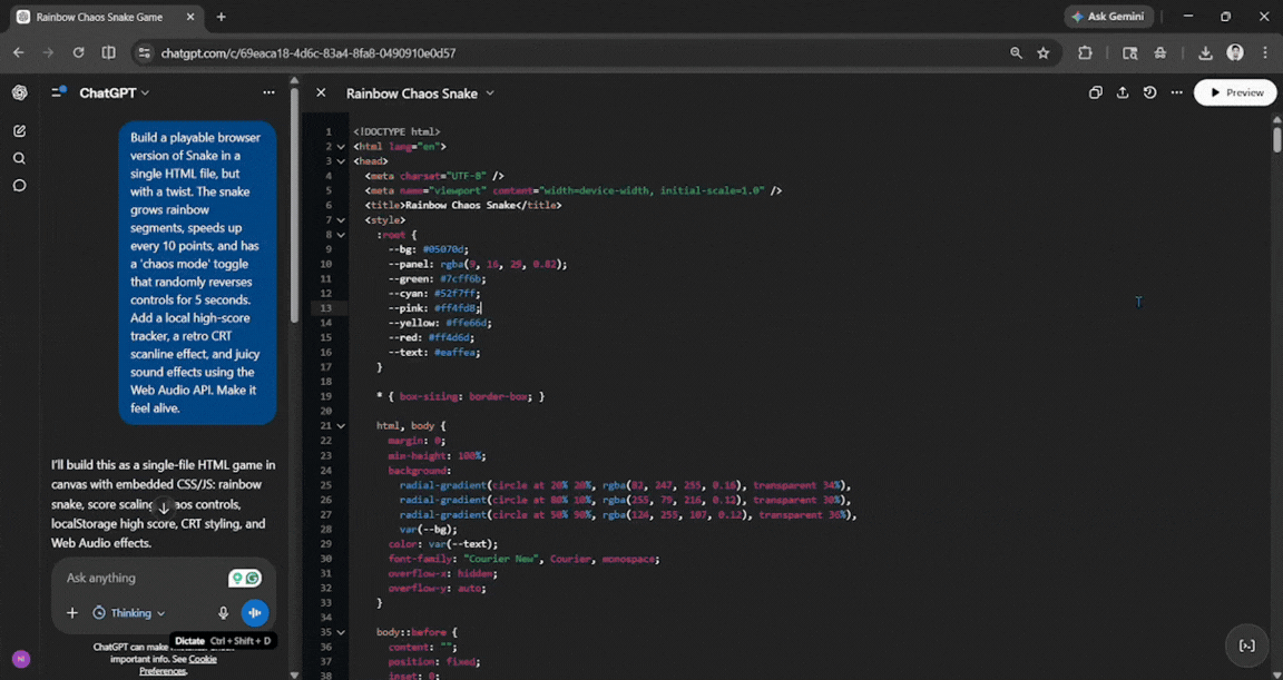 Vibe-coding challenge: GPT-5.5 Prompt