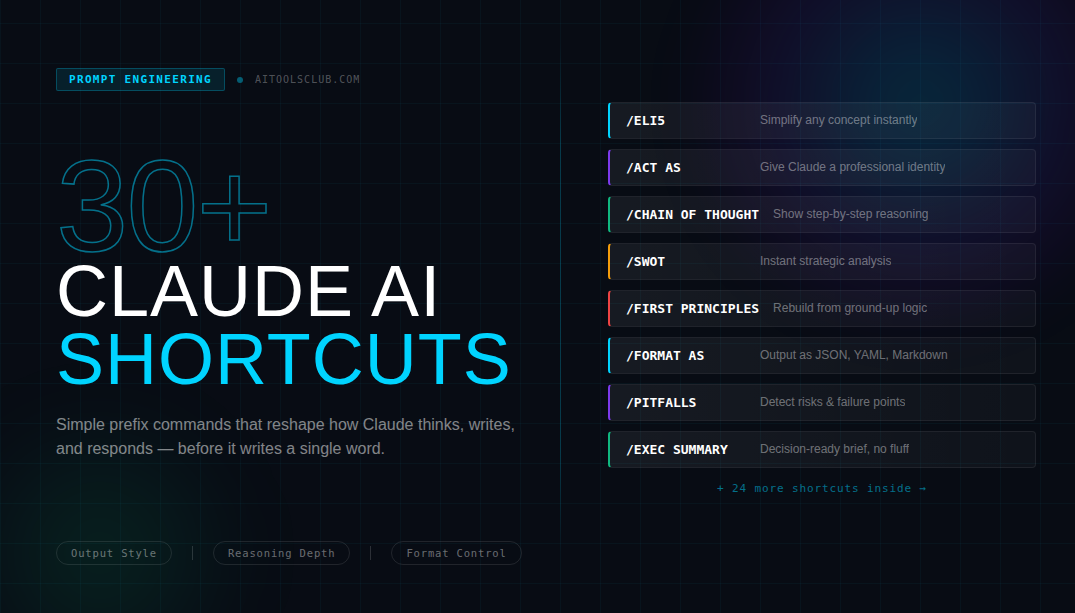 I Found and Tested 30+ Claude AI Shortcuts to Help You Prompt More Effectively