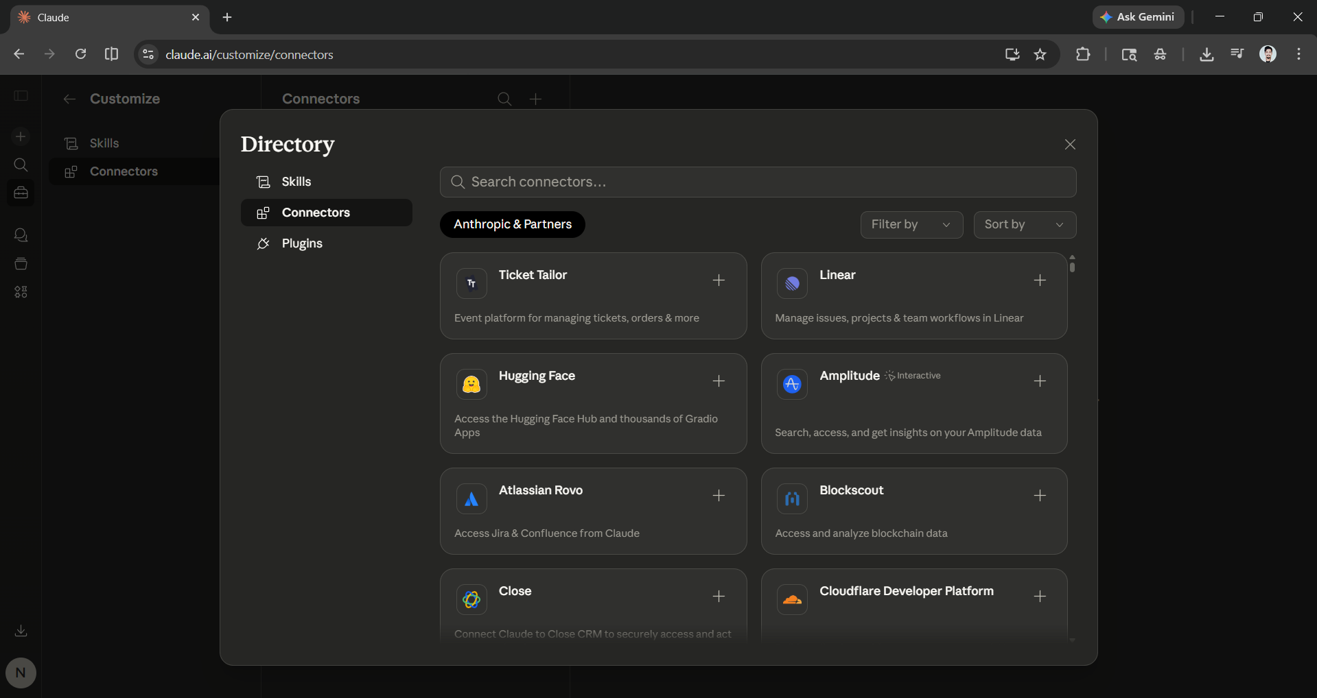 Claude Connector Apps