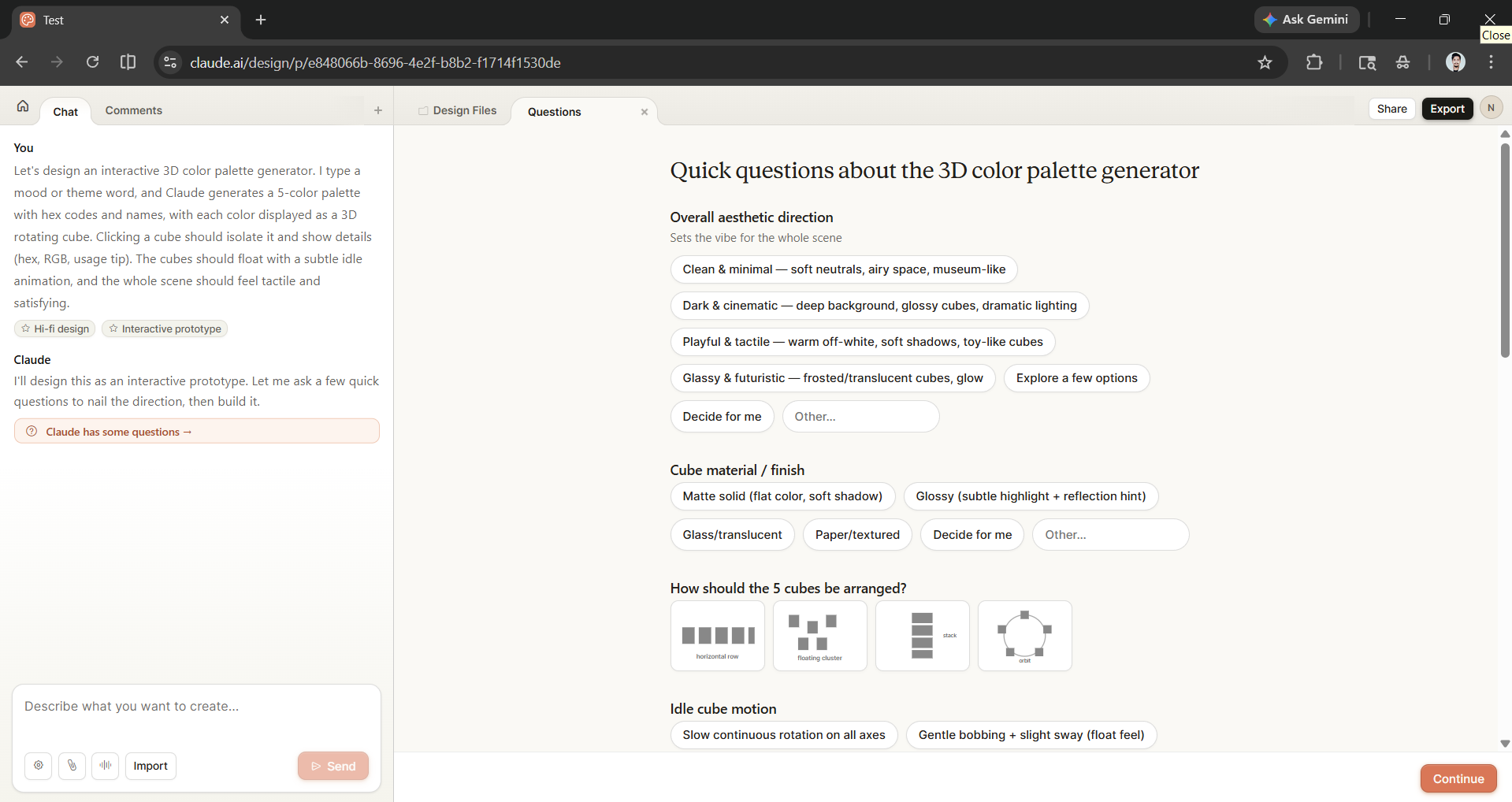 How Claude Design works
