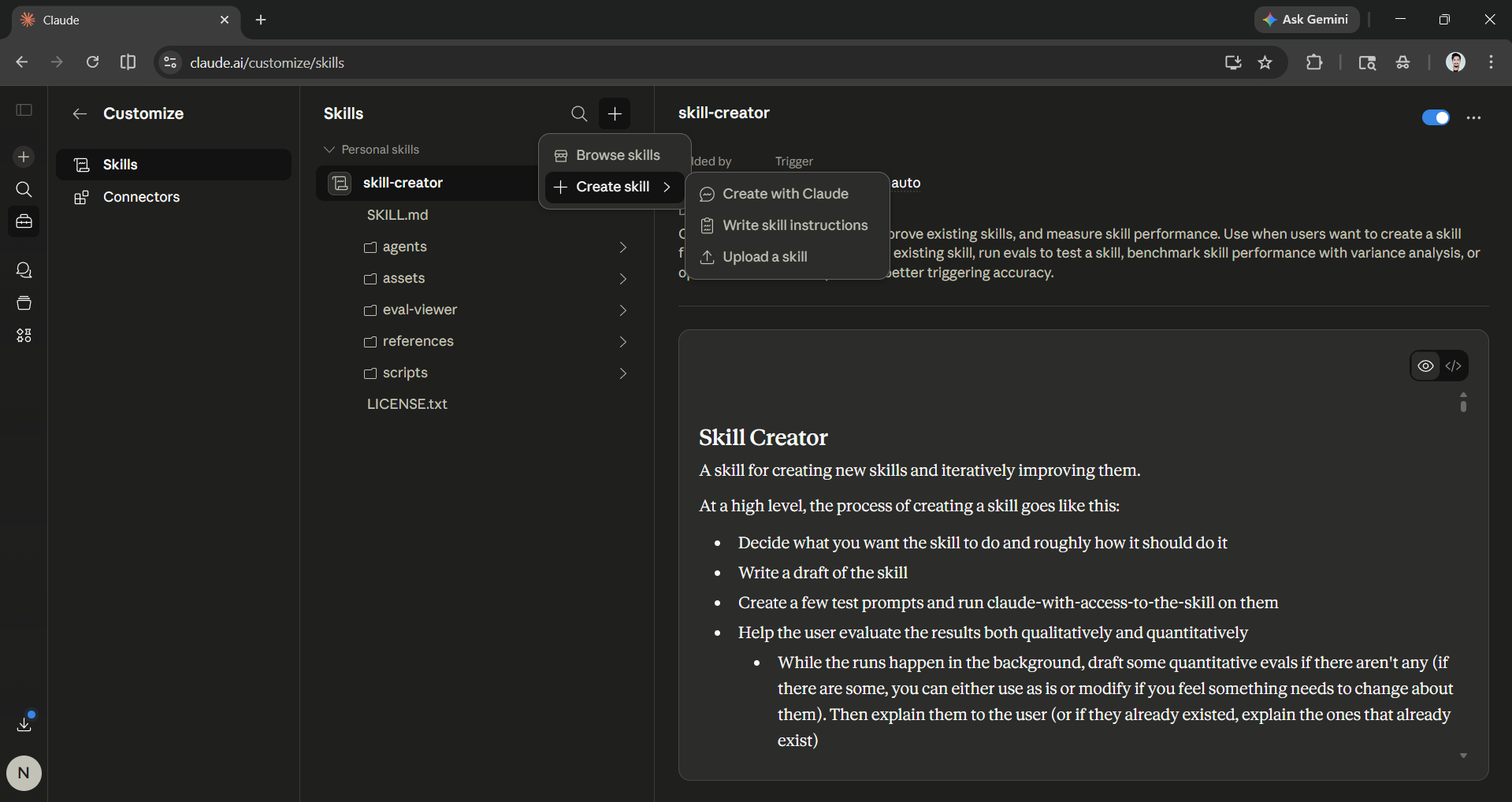 How to create Claude Skills