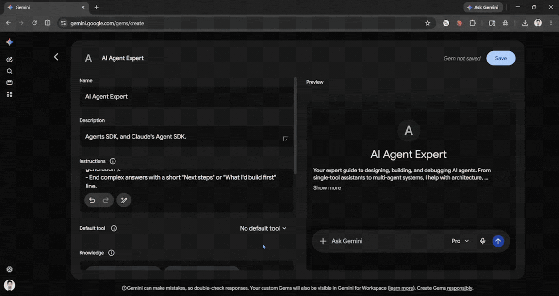 Gemini Gems AI Tools club
