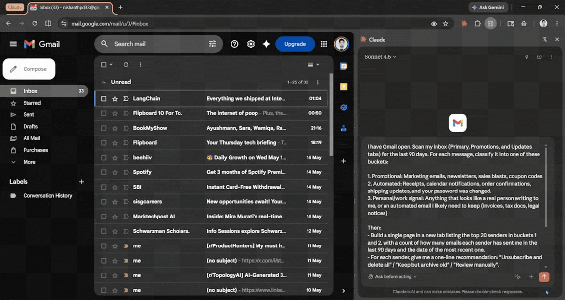 The Inbox Triage and Promotional Cleanup