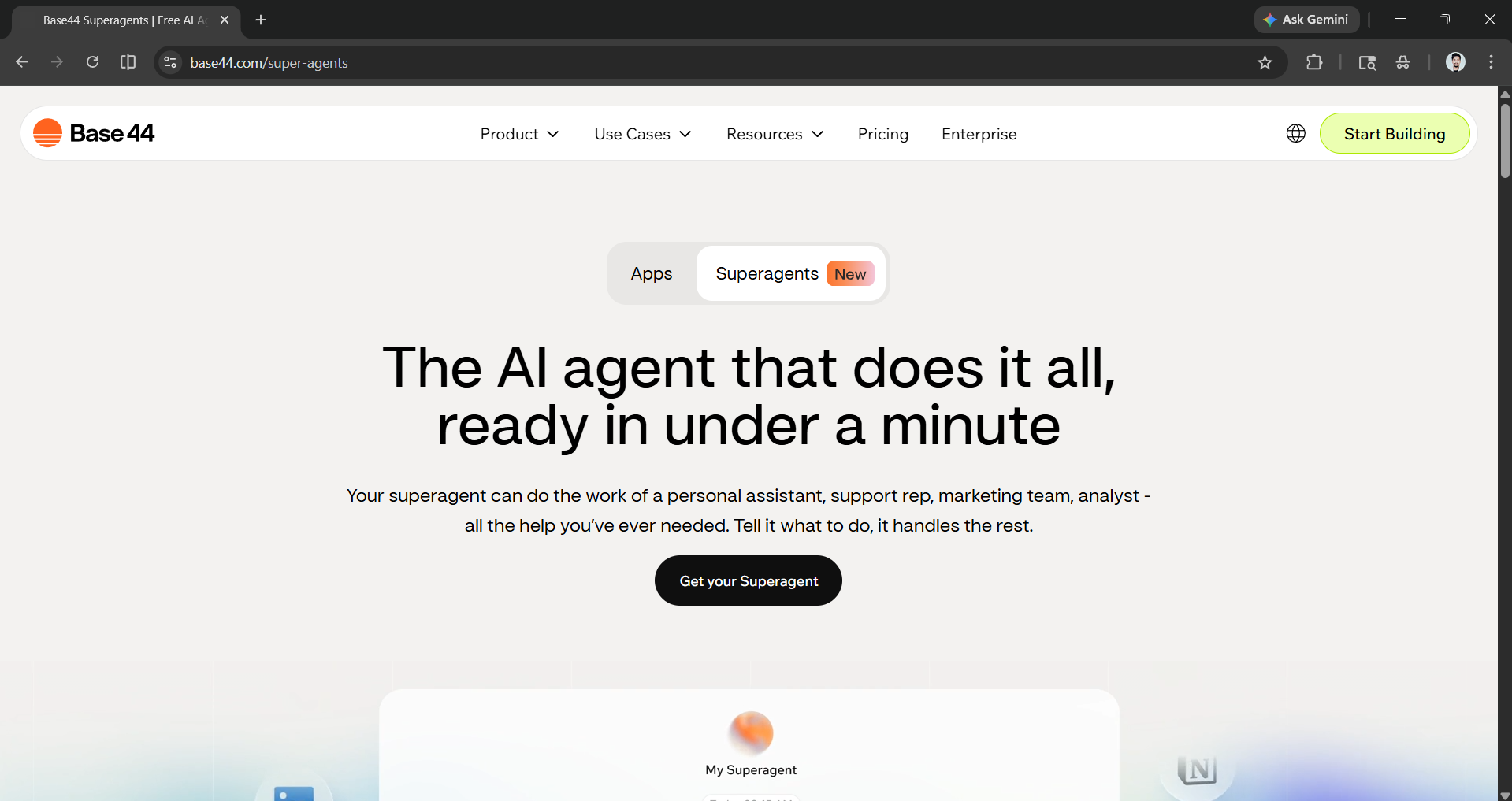 Base44 Superagents