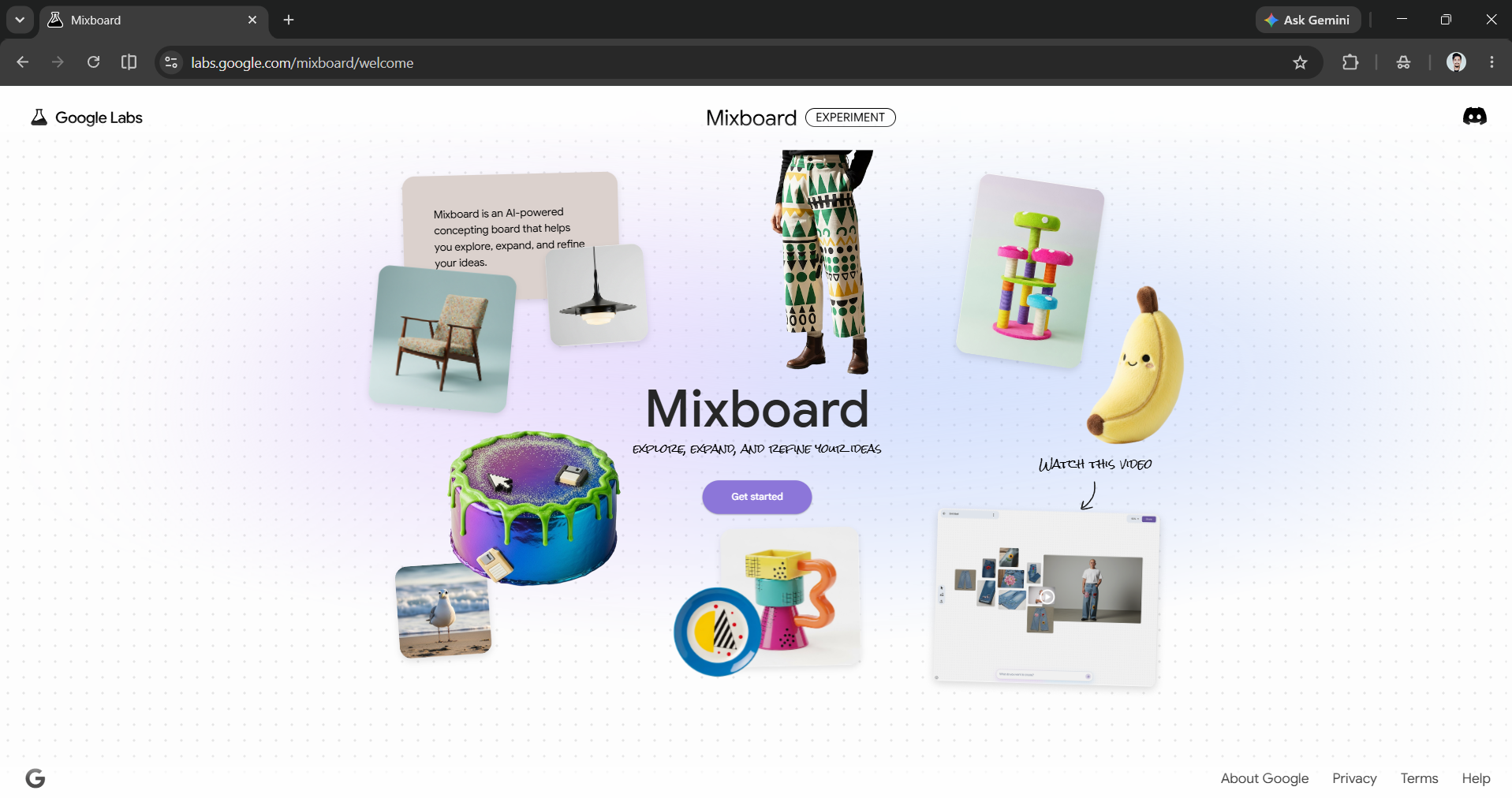 Google Mixboard
