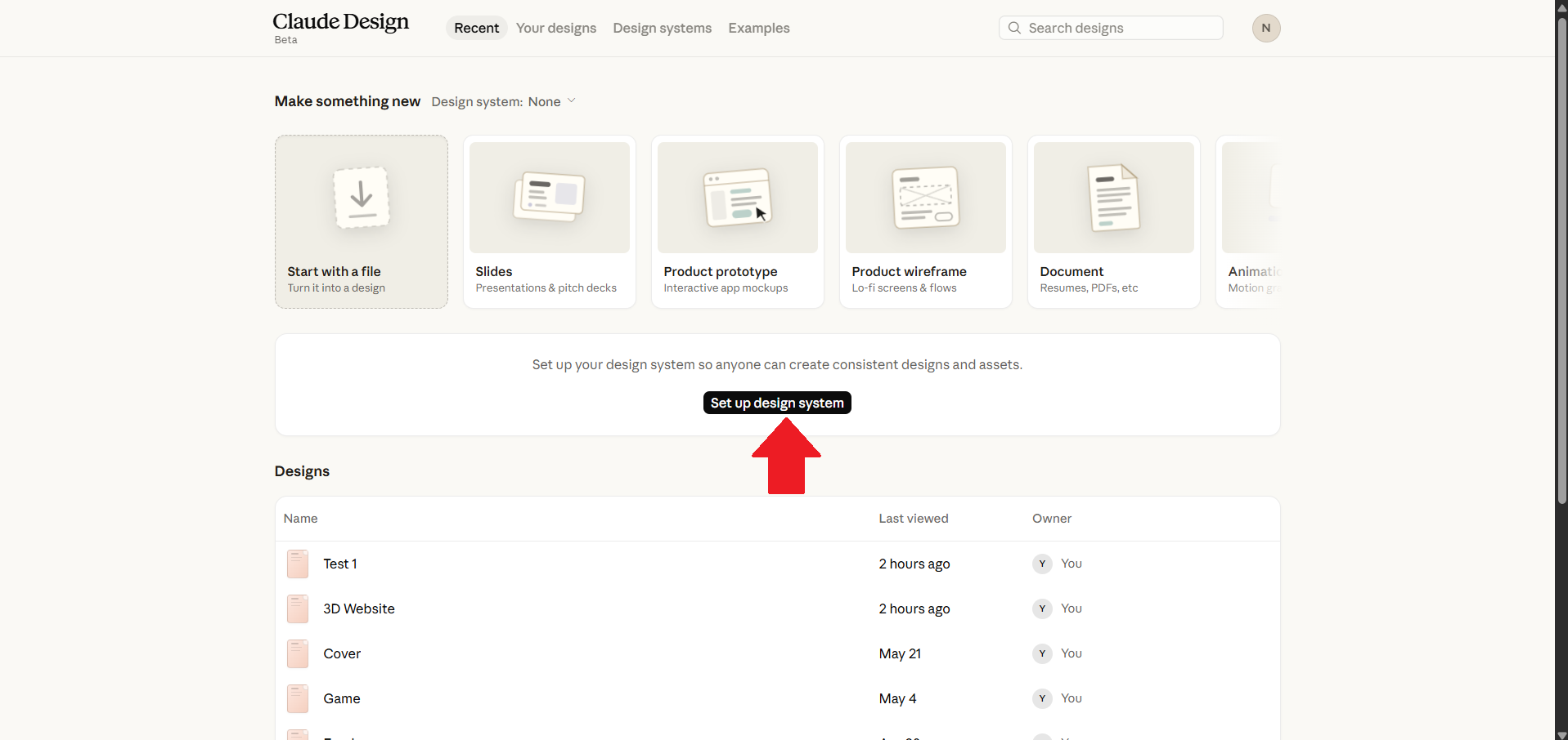 Set Up Your Design System in Claude Design