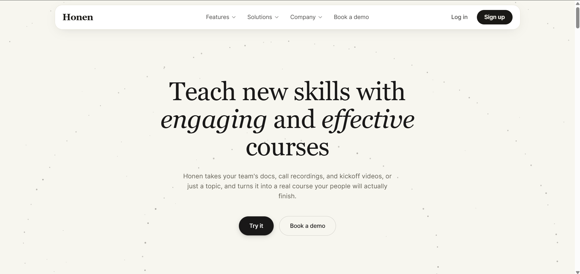 Honen [AI Tools Club]