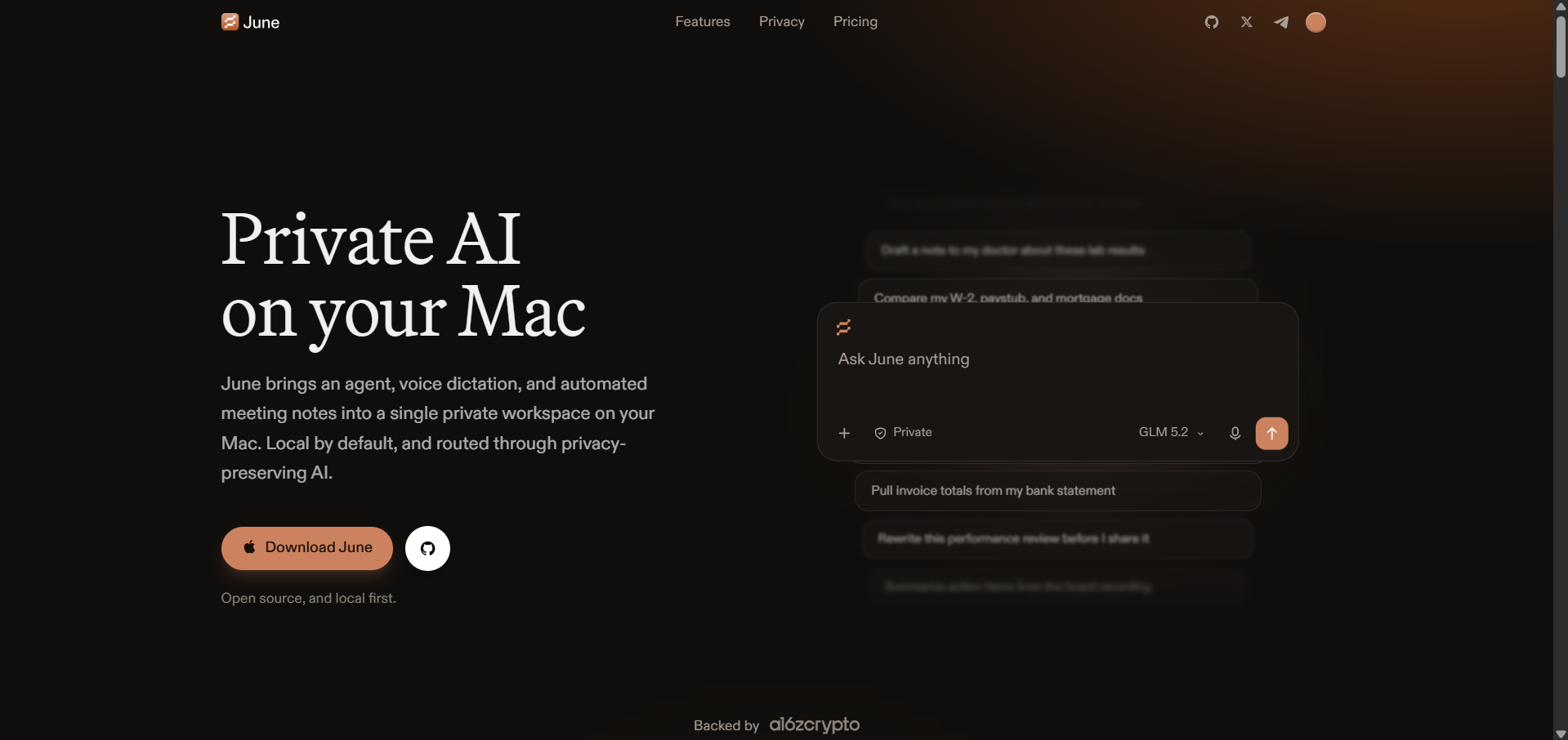Meet June: A Fully Open-Source Private AI Agent for Your Mac