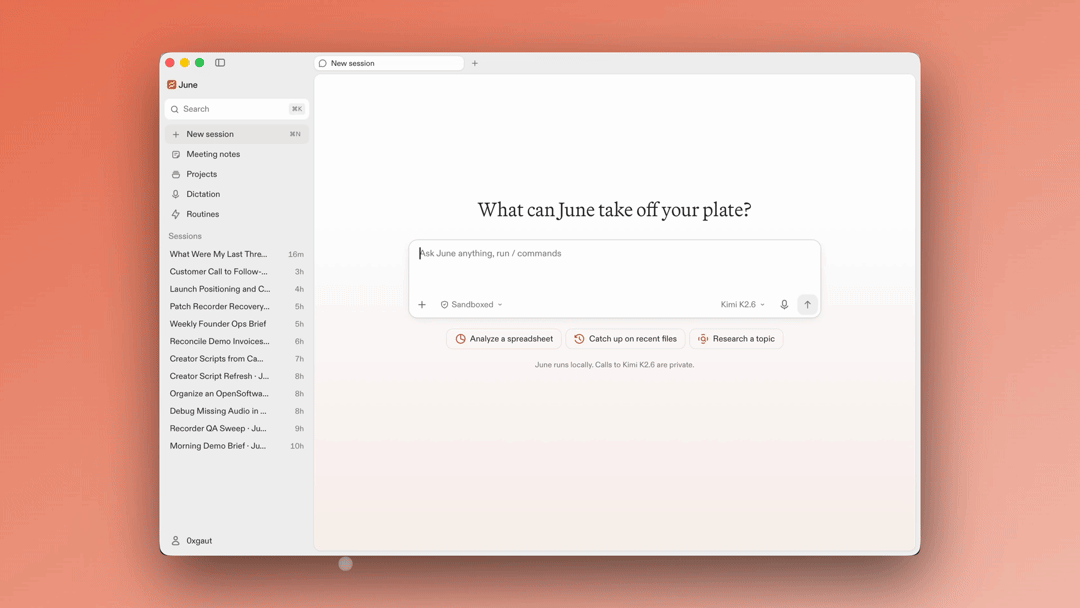 Meet June: A Fully Open-Source Private AI Agent for Your Mac