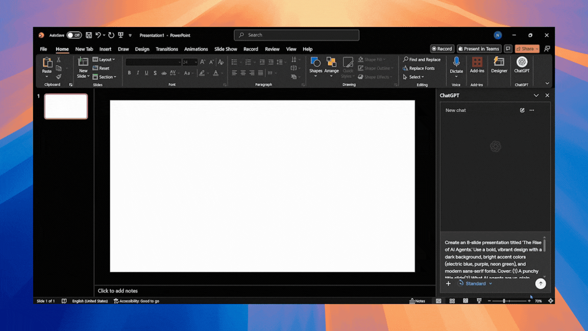 Meet ChatGPT for PowerPoint: A New Add-in to Create and Edit Presentations Using AI