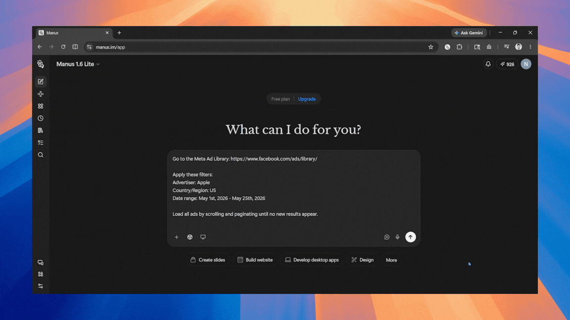 How to Use Manus Browser Operator to Turn Chrome Into an AI Agent