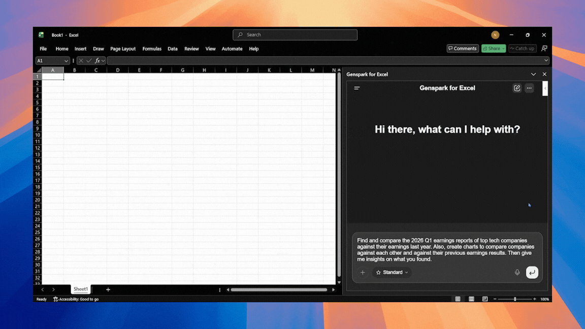 Meet Genspark for Excel: An AI Assistant for Excel to Write Formulas, Create Charts, and Get Insights