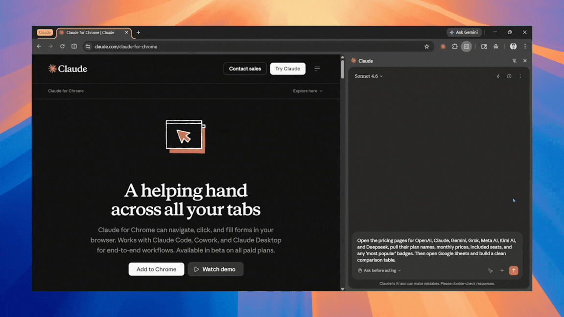A Step-by-Step Guide on How to Use Claude for Chrome to Automate Browser Work