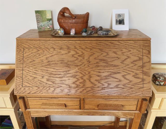 My Father's Desk closed photo by Sandra Dean