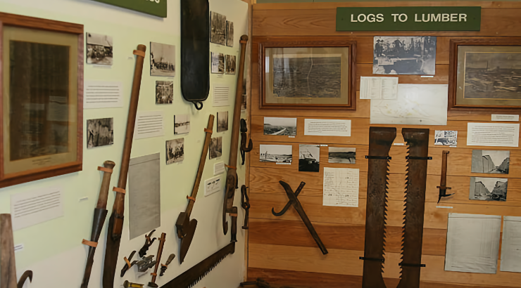 Life in a Company Town, 19th century photo