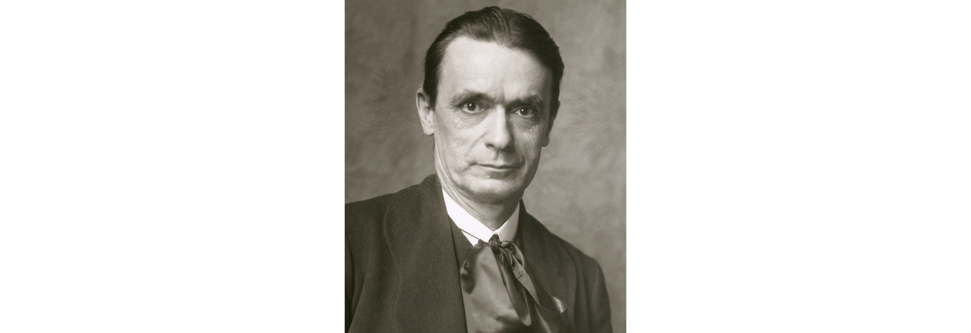 Head shot of Rudolf Steiner
