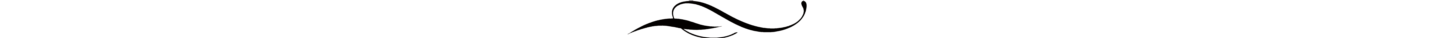 Filigree glyph text divider