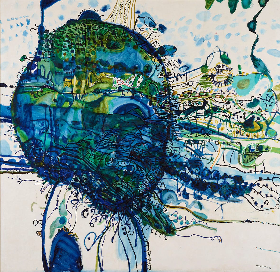 John Olsen 画集　ジョン•オルセン John Olsen 画集 ジョン•オルセン