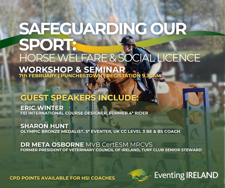Safeguarding our sport, horse welfare and social licence workshop and seminar