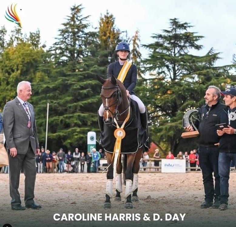 “He may not be the flashiest, but he gives me everything every time,” - Caroline Harris - Pau 5* Winner